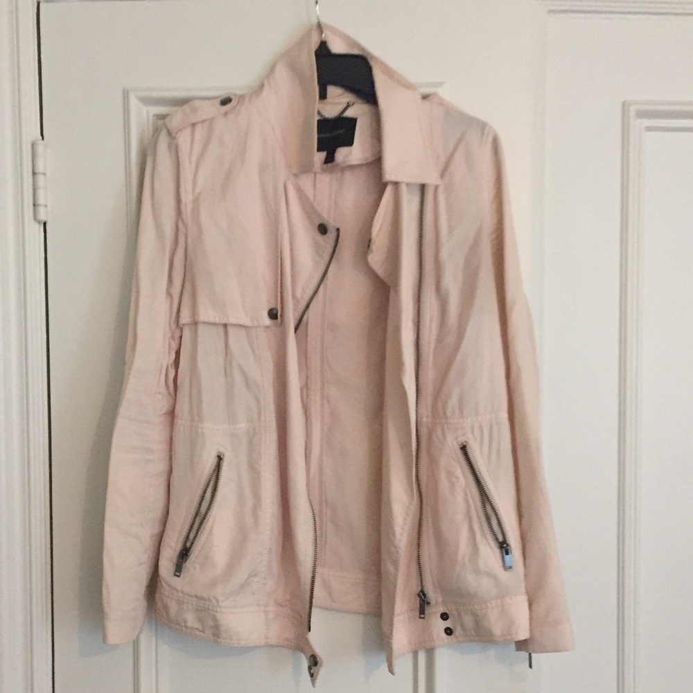 Banana Republic blush pink jacket